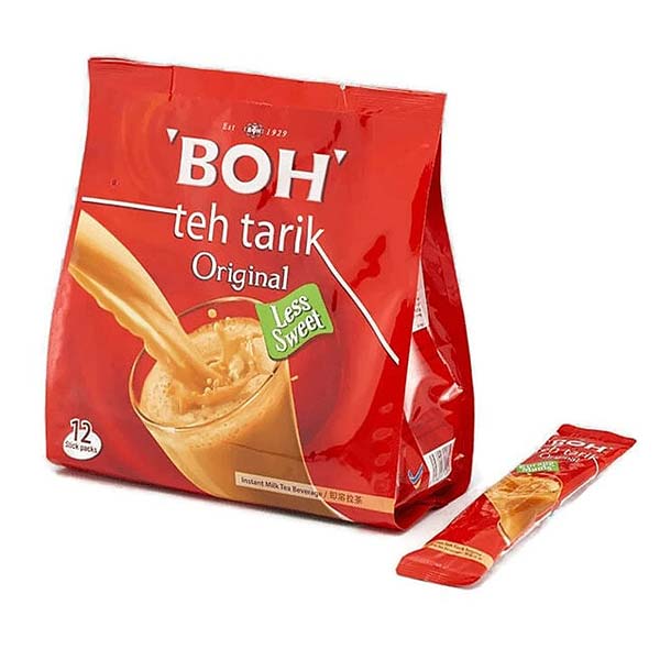 BOH® Teh Tarik original "Less Sweet" - Instant Schwarztee