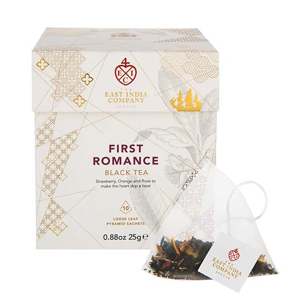 East India Company - First Romance with Fruits - 10 Pyramidenbeutel à 2.5g