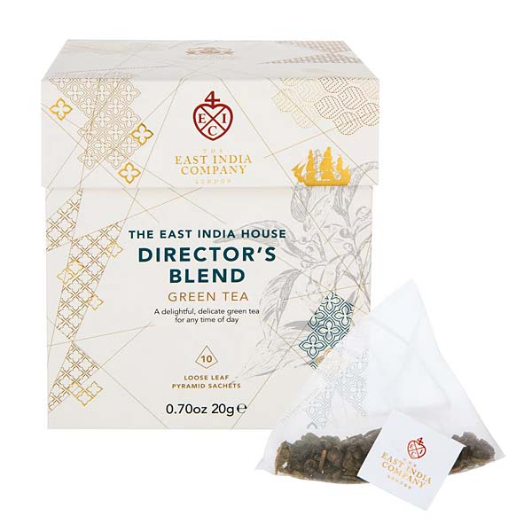 East India Company - The East India House Director's Blend - 10 Pyramidenbeutel à 2g