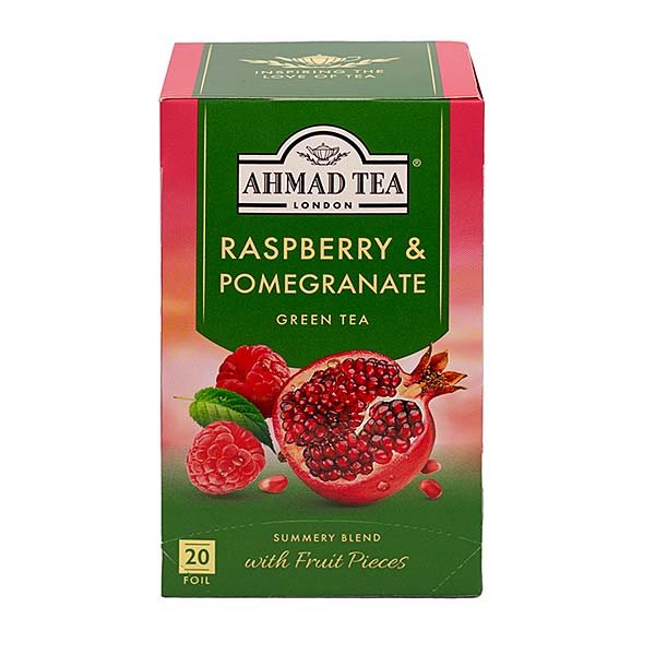 Ahmad Tea - Raspberry & Pomegranate - 20 Teebeutel à 2g