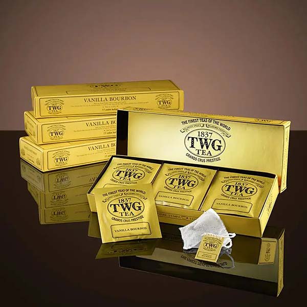 Vanilla Bourbon Tea - TWG Sachets - 15 Teebeutel à 2.5g