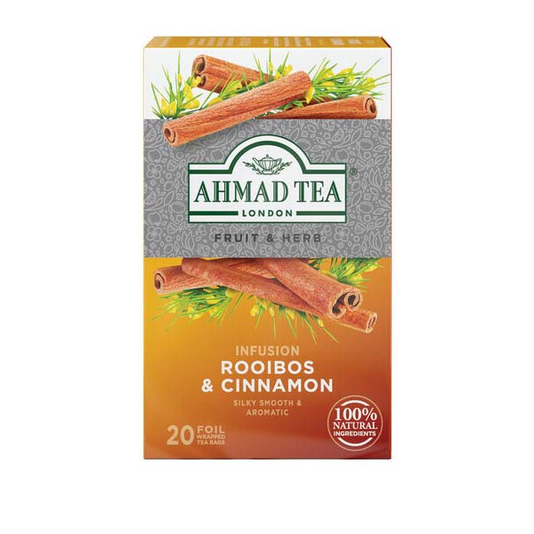 Ahmad Tea - Rooibos & Cinnamon - 20 Teebeutel à 1.5g