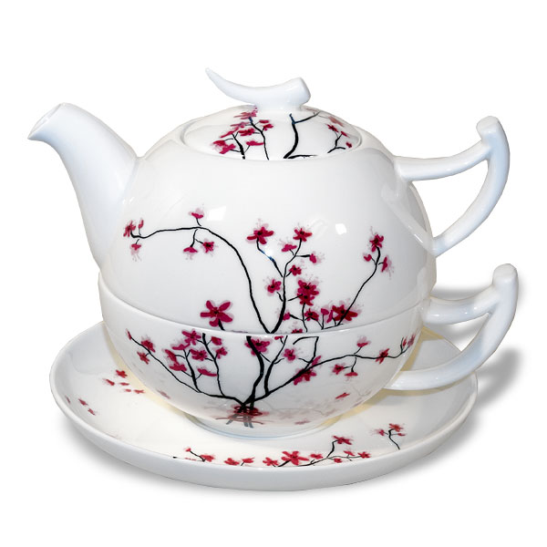Tea-for-one `Cherry Blossom`