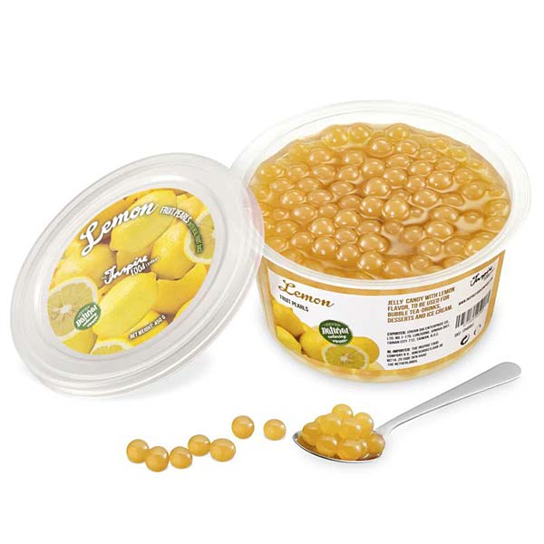 Zitronen-Fruchtperlen für Bubble Tea - 450g