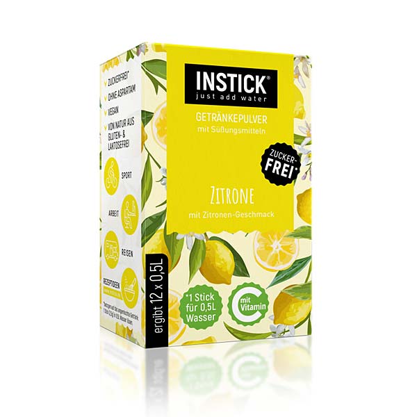 Instick - Zitrone - 12 x 2.5g