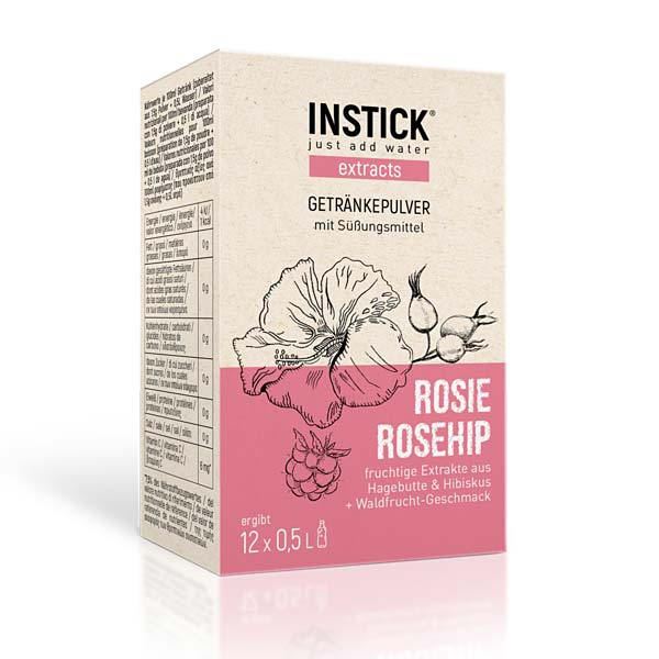 Instick Extracts - Rosie Rosehip - 12 x 1.5g