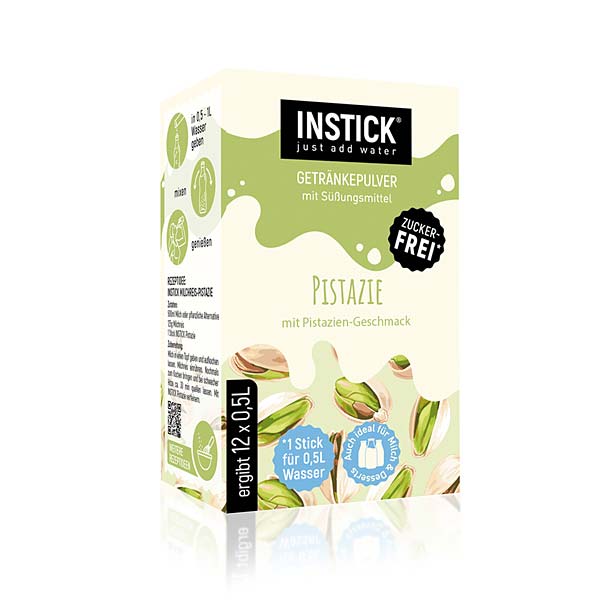 Instick Milk - Pistazie - 12 x 2g