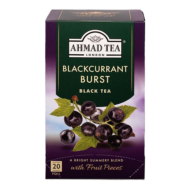 Ahmad Tea - Blackcurrant Burst - 20 Teebeutel à 2g
